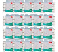 Novaliv 20x housse de rechange microfibre housse nettoyeur de carrelage salle de bain mur essuyeur de carrelage salle de bain mop