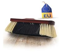Novaliv Balai d'intérieur en crin de cheval - Mélange de poils souples - Pour armoire - En crin de cheval - Pour stratifié et parquet - Mélange de poils naturels