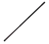 Novaliv Manche de Balai Télescopique en Métal 80-130 cm - Noir avec Filetage Allemand - Manche de Rechange