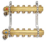 Novaservis - Collecteur avec vannes de contrôle et vannes mécaniques, 11 circuits RO11S