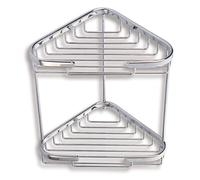 Novaservis - Double étagère d’angle, petite, chrome 6071,0