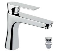 Novaservis Ferro Algeo Square - Mitigeur de lavabo avec bonde, chrome BAQ2