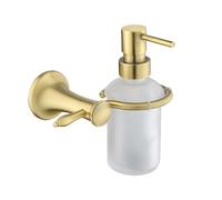 Novaservis Ferro Antica - Distributeur de savon avec support, verre dépoli/bronze AAI34BR