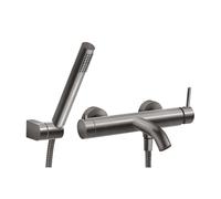 Novaservis Ferro Ciriculus - Mitigeur de baignoire avec accessoires, gun metal BCK11GM