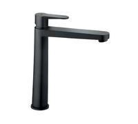 Novaservis Ferro Nostris - Mitigeur de lavabo avec bonde Click-Clack, noir BNS2LBL
