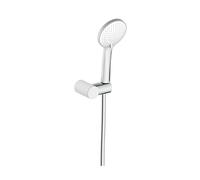 Novaservis Ferro Nostris - Set de pommeau de douche, support et flexible, 3 jets, chrome U99