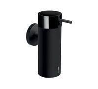 Novaservis Ferro Smile - Distributeur de savon avec support, noir ASM34BL