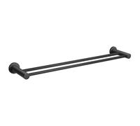 Novaservis Ferro Smile - Porte-serviettes, longueur 60 cm, noir ASM10BL