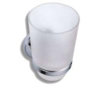 Novaservis Metalia 1 - Porte-verre, chrome/verre 6106,0