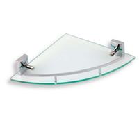 Novaservis Metalia 12 - Tablette d’angle avec barre de protection, chrome 0258,0