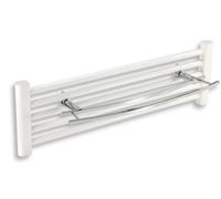 Novaservis Metalia 2 - Double porte-serviettes pour sèche-serviettes, 60 cm, chrome 6225/1,0