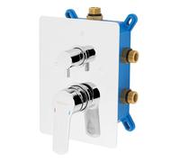Novaservis Metalia 54 - Mitigeur encastré, 3 sorties, avec corps d’encastrement, chrome BOX54051RX,0