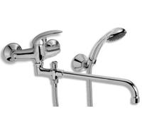 Novaservis Metalia 55 - Mitigeur de baignoire mural 150 mm, levier médical, chrome 55036L,0