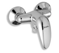 Novaservis Metalia 55 - Robinet de douche murale sans accessoires 100 mm, chrome 55065/1,0