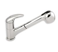 Novaservis Metalia 55 - Robinetterie d’évier avec douchette extractible, chrome 55081,0