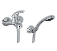 Novaservis Metalia 55 - Robinetterie de baignoire avec accessoires, chrome 55024,0
