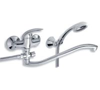 Novaservis Metalia 55 - Robinetterie de baignoire avec accessoires, chrome 55033,0