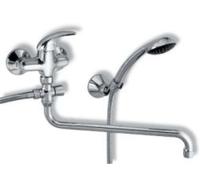 Novaservis Metalia 55 - Robinetterie de baignoire murale complète, chrome 55071,0