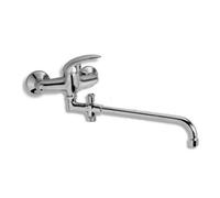 Novaservis Metalia 55 - Robinetterie de baignoire murale sans accessoires, chrome 55036/1,0