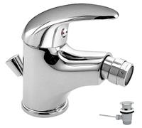 Novaservis Metalia 55 - Robinetterie de bidet avec vidage, chrome 55011,0