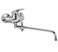 Novaservis Metalia 57 - Mélangeur bain mural sans accessoires 100 mm, chromé 57037/1,0