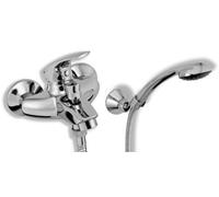 Novaservis Metalia 57 - Robinetterie de baignoire avec accessoires, chrome 57024,0