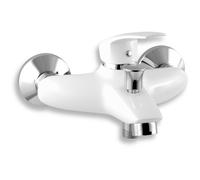 Novaservis Metalia 57 - Robinetterie de baignoire, blanc/chrome 57020/1,1