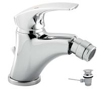 Novaservis Metalia 57 - Robinetterie de bidet avec vidage, chrome 57011,0