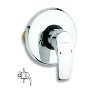 Novaservis Metalia 57 - Robinetterie de douche encastrée, chrome 57050,0