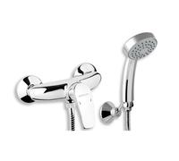 Novaservis Metalia 57 - Robinetterie de douche murale avec pommeau de douche, chrome 57060,0