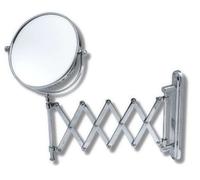 Novaservis - Miroir cosmétique, grossissant, extractible, chromé 6968,0