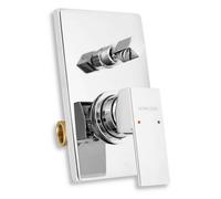 Novaservis Nobless Edge - Robinetterie de baignoire encastrée, chrome 36050R,0