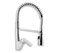 Novaservis Nobless Tina - Robinetterie d’évier avec bras flexible et douchette, chrome 38481,0