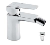 Novaservis Nobless Tina - Robinetterie de bidet avec vidage, chrome 38011,0