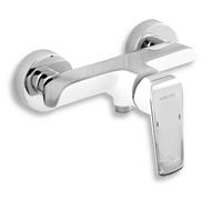 Novaservis Nobless Tina - Robinetterie de douche sans accessoires 150 mm, blanc/ chrome 38061/1,1