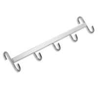 Novaservis - Patère à cinq crochets pour sèche-serviettes, chrome 6002,0