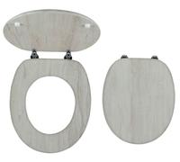 Novaservis Prestige - Siège de toilette, MDF, placage WC/DUBVELVET