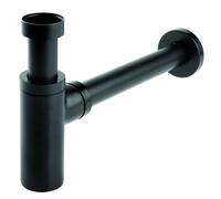 Novaservis - Siphon de lavabo 1 1/4, bonde 32 mm, noir mat S282-BL