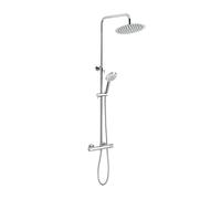 Novaservis Titania Pure - Ensemble de douche avec thermostat, diamètre 25 cm, chrome SET032/TER,0