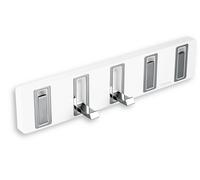 Novaservis Titania Yacore - Patère à 5 crochets, plastique/inox 65543,4