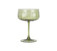 Novastyl Lot de 4 Coupes Riviera 36,5 n verre Vert lave-vaisselle
