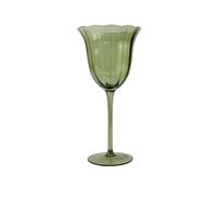 Novastyl Lot de 4 verres à Pied Eden 48,5 n verre Vert lave-vaisselle
