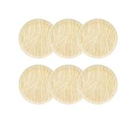 Novastyl Lot de 6 assiettes Plates Savane 26 cm en grès lave-vaisselle