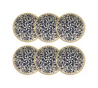 Novastyl Lot de 6 coupelles Héra 500 ml grès Décor Bleu lave-vaisselle