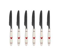 Novastyl Lot de 6 Couteaux de Table gallina 23 cm en acier inoxydable