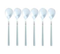 Novastyl Lot de 6 Cuillères de Table Colorama 21,5 cm en acier inoxydable