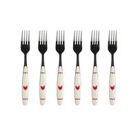 Novastyl Lot de 6 Fourchettes de Table gallina 21 cm en acier inoxydable