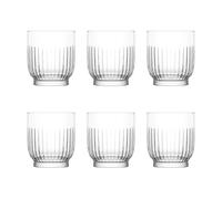 Novastyl Lot de 6 gobelets Nagoya Forme Basse 33 n verre lave-vaisselle