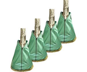 Novatool 4x sacs pour l'arrosage des arbres 75 litres Vert Sacs d'arrosage en PVC robuste Sacs pour l'arrosage des arbres Sacs pour l'eau Arbre