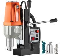 NOVE Carotteuse magnétique BRM35 160 x 80 mm Carotteuse magnétique Core DrillsSécurité Sans effort Jeu de carotteuses avec brosse en charbon Antidérapant Portable Durable pour constructions métallique